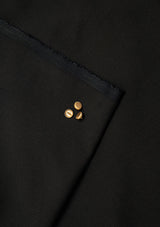 Fine Wash & Wear, Black - Unstitched 4.25m