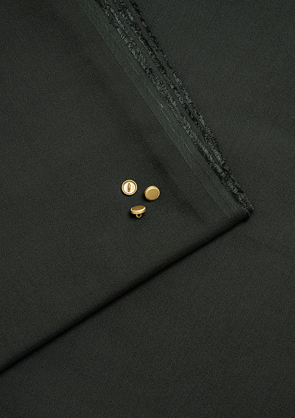 Fine Wash & Wear, Dark Grey - Unstitched 4.25m