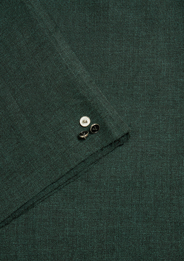 Fine Wash & Wear, Dark Green - Unstitched 4.25m