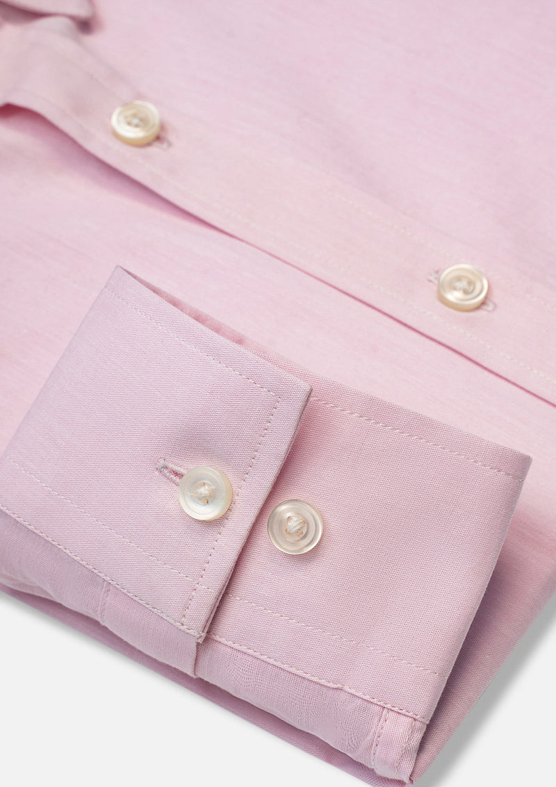 Buttoned Collar Pink Shirt - RTW